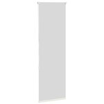 vidaXL Store enrouleur occultant blanc cassé 40x175cm largeur du tissu