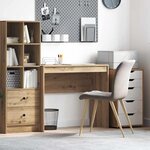 vidaXL Bureau chêne artisanal 90 x 40 x 76 cm Bois d'ingénierie