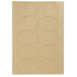 Étiquette adhésive de présentation en papier  kraft mat62x89 mm (lot de 225)