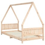 vidaXL Cadre de lit pour enfants 90x200 cm bois de pin massif