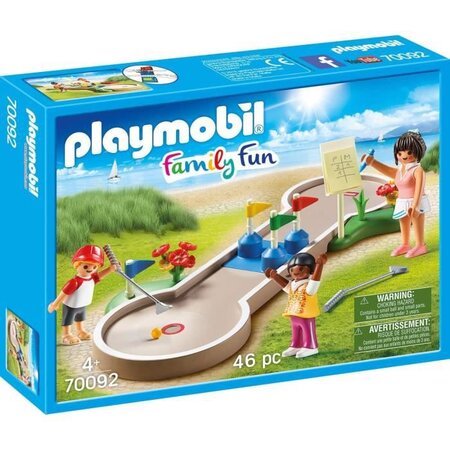 Playmobil 70092 - family fun le camping - mini-golf