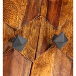 vidaXL Meuble TV Bois massif 140x30x40 cm