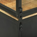 vidaXL Buffet 70x35x180 cm Bois de Mangue Résistant