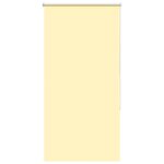 vidaXL Store enrouleur occultant jaune largeur du tissu 75 7 cm
