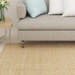 vidaXL Tapis Sisal naturel 80x200 cm