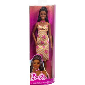 Mattel HYT91 - Barbie - Poupée Fashionistas Spring aux cheveux noirs