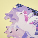 Puzzle - Licornes féériques - 54 pièces - Dès 5 ans - Valisette de rangement - Janod