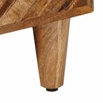 vidaXL Armoires de rangement 3 Pièces Marron 60 x 33 5 x 75 cm