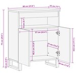 vidaXL Meubles et étagères de rangement pour médias Blanc et Noir