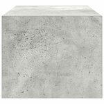vidaXL Meubles TV 2 Pièces gris béton 60x31x25 5 cm bois d'ingénierie