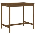vidaXL Ensemble de bar de jardin 5 Pièces marron miel bois de pin massif