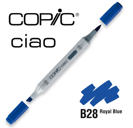 Marqueur à l'alcool Copic Ciao B28 Royal Blue