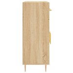vidaXL Buffet chêne sonoma 69 5x34x90 cm bois d'ingénierie