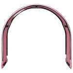 vidaXL Tunnel de lit pour lit mezzanine d'enfants 2 Pièces Rose Polyester