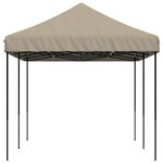 vidaXL Tente de fête Taupe 292 x 580 x 315 cm Tissu Oxford