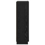 vidaXL Bureau Chêne noir 71.5 x 31.5 x 106.5 cm Bois d'ingénierie