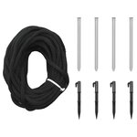 vidaXL Arbre de Noël cône 732 LED Blanc chaud 160x500 cm