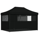 vidaXL Tente de fête Noir 279 x 410 x 315 cm Tissu Oxford