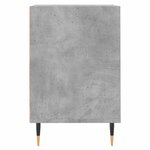 vidaXL Meuble TV Gris béton 100x35x55 cm Bois d'ingénierie