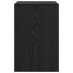 vidaXL Bureau Chêne noir 60 x 50 x 76 cm Bois d'ingénierie