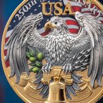 Pièce de monnaie en Argent 5 Dollars g 62.2 (2 oz) Millésime 2026 UNITED WE STAND