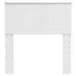 vidaXL Tête de lit Blanc Brillant 80 cm Bois d'ingénierie