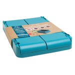 Bac pliable The Smart Case midi Skandi bleu pacifique