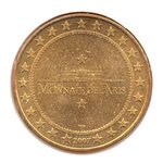 Mini médaille monnaie de paris 2007 - paléosite de saint-césaire