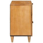 vidaXL Table de chevet avec tiroir Marron clair 50 x 33 x 60 cm