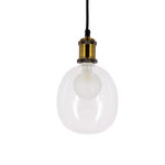 Ampoule led déco  double verre  forme "egg"  culot e27  blanc neutre  forme allongée