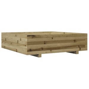 vidaXL Jardinière 90x90x26 5 cm bois de pin imprégné
