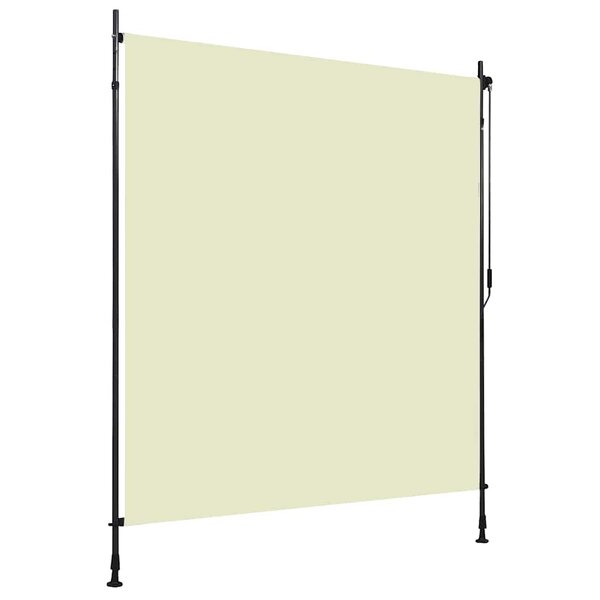 vidaXL Store roulant d'extérieur 200 x 270 cm Crème
