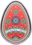 Pièce de monnaie en Argent 20 Dollars g 31.82 Millésime 2025 Pysanka PYSANKA