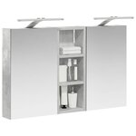 vidaXL Ensemble de Meubles de Salle de Bain 3 Pièces 80 x 10 5 x 50 cm
