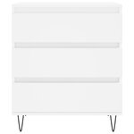 vidaXL Buffet Blanc 60x35x70 cm Bois d'ingénierie