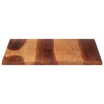 vidaXL Dessus de table bois massif d'acacia 25-27 mm 70x80 cm