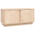 vidaXL Meuble TV 80x35x40 5 cm Bois de pin massif