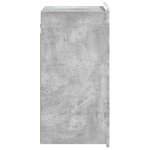 vidaXL Armoire Murale Gris béton 59 x 31 x 64 cm Bois d'ingénierie