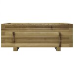 vidaXL Jardinière 70x40x26 5 cm bois de pin imprégné