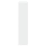 vidaXL Cloison de séparation blanc 100x33x156 5 cm bois d'ingénierie