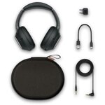 Sony WH-1000XM3 - Casque sans fil Bluetooth a réduction de bruit - Batterie 30h - Tactile - Charge rapide - Google Assistant - Noir