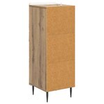 vidaXL Armoire à tiroirs 33 x 34 5 x 92 cm Bois d'ingénierie