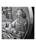 QUEEN ANNE'S REVENGE Captains of Fortune 2 Once Argent Monnaie 5 Dollars Barbados 2023