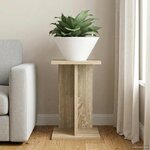 vidaXL Support de Plante Chêne Sonoma 25 x 25 5 x 40 5 cm