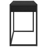 vidaXL Bureau Chêne noir 100 x 50 x 75 cm Bois d'ingénierie