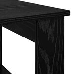 vidaXL Table basse Chêne noir 51 x 50 x 50 cm Bois d'ingénierie