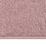 vidaXL Tapis à poils courts 80x150 cm Rose