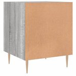 vidaXL Tables de chevet 2 Pièces sonoma gris 40x40x50cm bois d'ingénierie