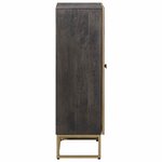 vidaXL Haut Armoire Laiton 53 5 x 30 x 95 cm
