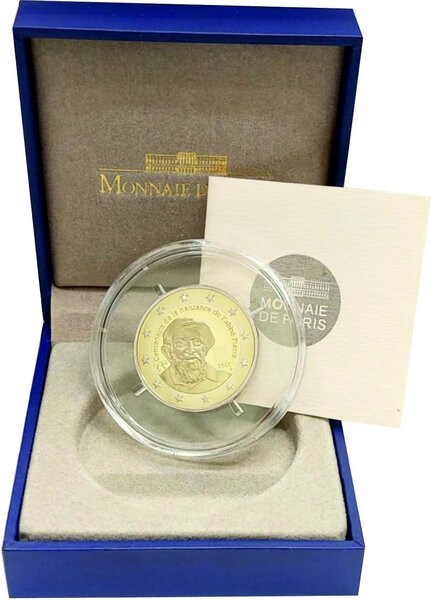 Pièce de monnaie 2 euro commémorative France 2012 BE – Abbé Pierre